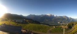 Archived image Webcam Roundshot Meiringen Hasliberg Mid-Station Kaeserstatt 07:00
