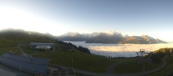 Archiv Foto Webcam Panoramacam Meiringen Hasliberg Mittelstation Käserstatt 07:00