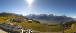 Archiv Foto Webcam Panoramacam Meiringen Hasliberg Mittelstation Käserstatt 11:00