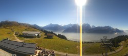 Archiv Foto Webcam Panoramacam Meiringen Hasliberg Mittelstation Käserstatt 13:00