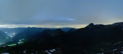 Archiv Foto Webcam Meiringen Hasliberg Alpen Tower 01:00