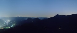 Archiv Foto Webcam Meiringen Hasliberg Alpen Tower 23:00