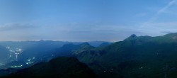 Archived image Webcam Roundshot Meiringen Hasliberg Alpen Tower 23:00