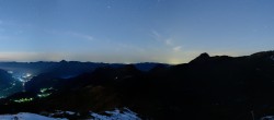 Archiv Foto Webcam Meiringen Hasliberg Alpen Tower 01:00
