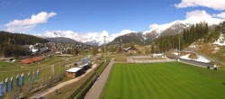 Archived image Webcam Panoramic view Seefeld Casino Arena 15:00