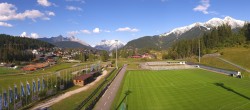 Archiv Foto Webcam Seefeld: Rundblick Casino Arena 15:00