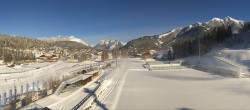 Archiv Foto Webcam Seefeld: Rundblick Casino Arena 11:00