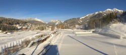 Archiv Foto Webcam Seefeld: Rundblick Casino Arena 13:00