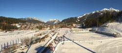 Archiv Foto Webcam Seefeld: Rundblick Casino Arena 13:00