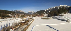 Archiv Foto Webcam Seefeld: Rundblick Casino Arena 13:00