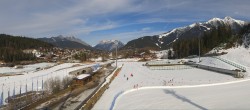 Archiv Foto Webcam Seefeld: Rundblick Casino Arena 13:00