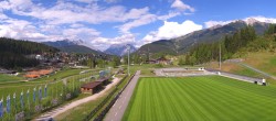 Archiv Foto Webcam Seefeld: Rundblick Casino Arena 15:00