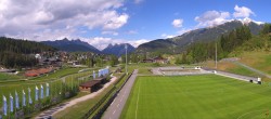 Archiv Foto Webcam Seefeld: Rundblick Casino Arena 15:00
