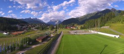 Archived image Webcam Panoramic view Seefeld Casino Arena 17:00