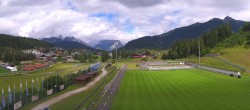 Archiv Foto Webcam Seefeld: Rundblick Casino Arena 13:00