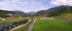 Archiv Foto Webcam Seefeld: Rundblick Casino Arena 13:00