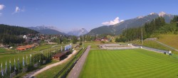 Archiv Foto Webcam Seefeld: Rundblick Casino Arena 15:00