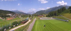 Archiv Foto Webcam Seefeld: Rundblick Casino Arena 13:00