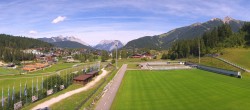 Archiv Foto Webcam Seefeld: Rundblick Casino Arena 13:00