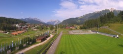 Archiv Foto Webcam Seefeld: Rundblick Casino Arena 15:00
