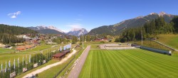 Archived image Webcam Panoramic view Seefeld Casino Arena 13:00