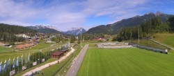 Archiv Foto Webcam Seefeld: Rundblick Casino Arena 13:00
