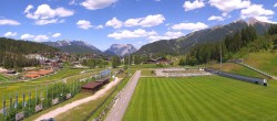 Archived image Webcam Biathlon Center Seefeld 13:00