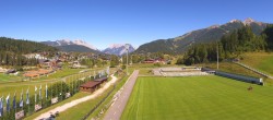 Archived image Webcam Biathlon Center Seefeld 13:00