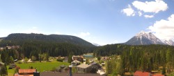 Archiv Foto Webcam Rundblick Leutasch 11:00