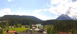 Archiv Foto Webcam Rundblick Leutasch 13:00