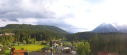 Archiv Foto Webcam Rundblick Leutasch 17:00
