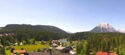 Archiv Foto Webcam Rundblick Leutasch 11:00