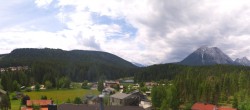 Archiv Foto Webcam Rundblick Leutasch 11:00