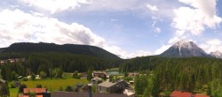 Archiv Foto Webcam Rundblick Leutasch 11:00