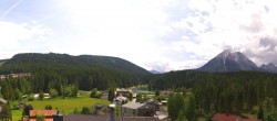 Archiv Foto Webcam Rundblick Leutasch 13:00