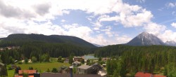 Archiv Foto Webcam Rundblick Leutasch 11:00