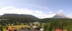Archiv Foto Webcam Rundblick Leutasch 11:00