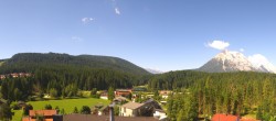 Archiv Foto Webcam Rundblick Leutasch 09:00
