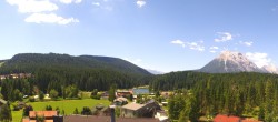 Archiv Foto Webcam Rundblick Leutasch 11:00