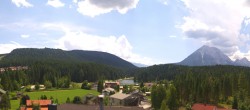 Archiv Foto Webcam Rundblick Leutasch 13:00