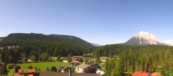 Archiv Foto Webcam Rundblick Leutasch 09:00