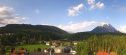Archiv Foto Webcam Rundblick Leutasch 07:00