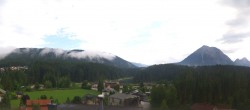 Archiv Foto Webcam Rundblick Leutasch 17:00