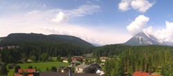 Archiv Foto Webcam Rundblick Leutasch 09:00
