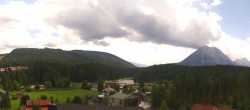 Archiv Foto Webcam Rundblick Leutasch 13:00