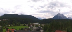 Archiv Foto Webcam Rundblick Leutasch 13:00