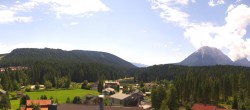 Archiv Foto Webcam Rundblick Leutasch 13:00