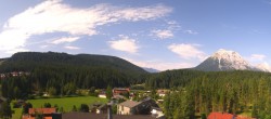 Archiv Foto Webcam Rundblick Leutasch 09:00