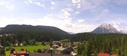 Archiv Foto Webcam Rundblick Leutasch 11:00