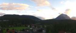 Archiv Foto Webcam Rundblick Leutasch 19:00